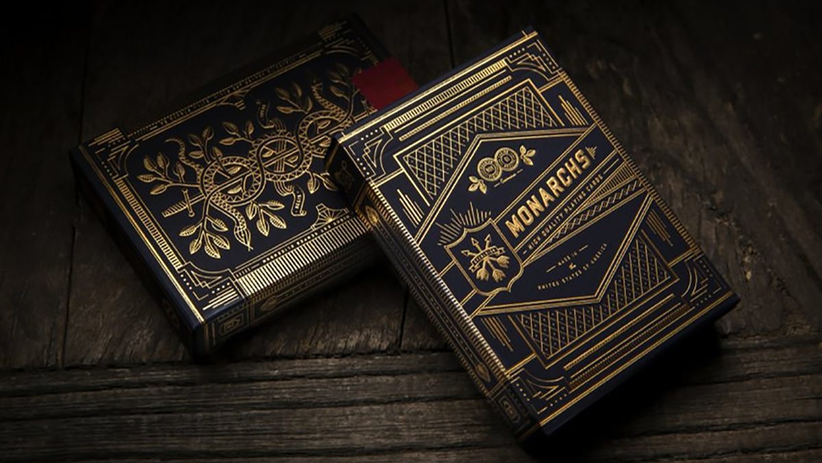 Monarch Navy Playing Cards by theory11