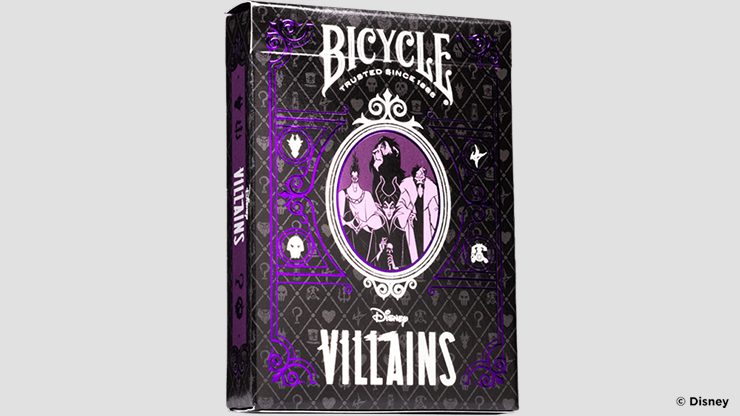 Bicycle Disney Villains (Purple) Playing Cards