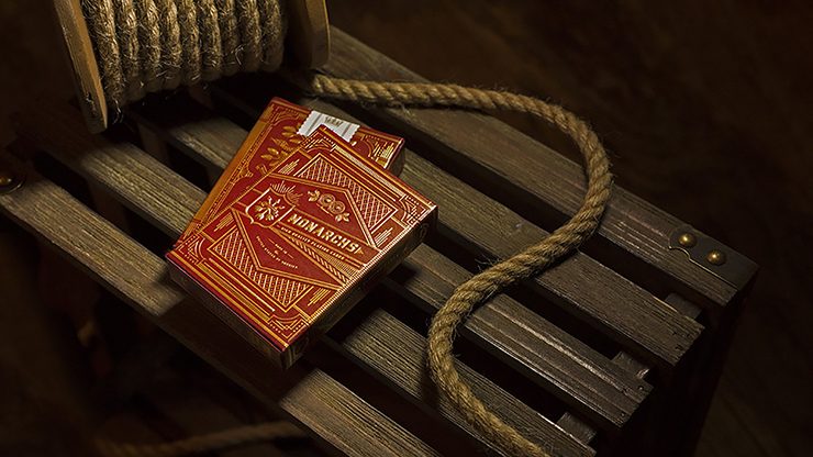 Monarch Red Playing Cards by theory11