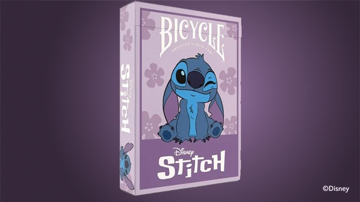Bicycle Disney Stitch (Purple) Playing Cards
